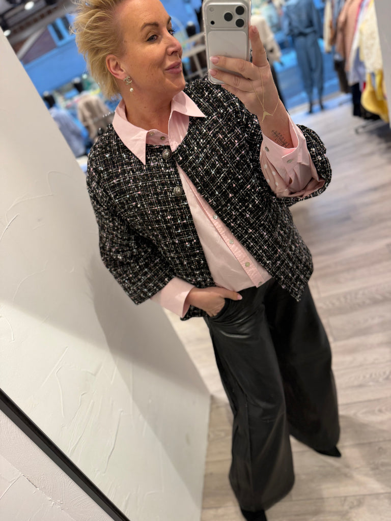 Design By Laerke Alberte kort jakke black