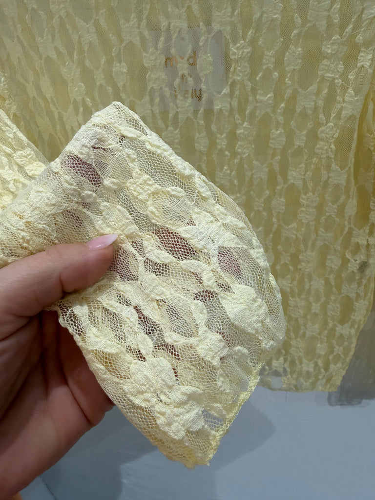 By Engbork Ellen blouse lace yellow