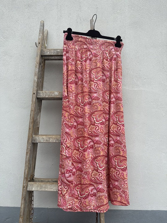 Gaspar 2401926 Vigo paisley nederdel pink