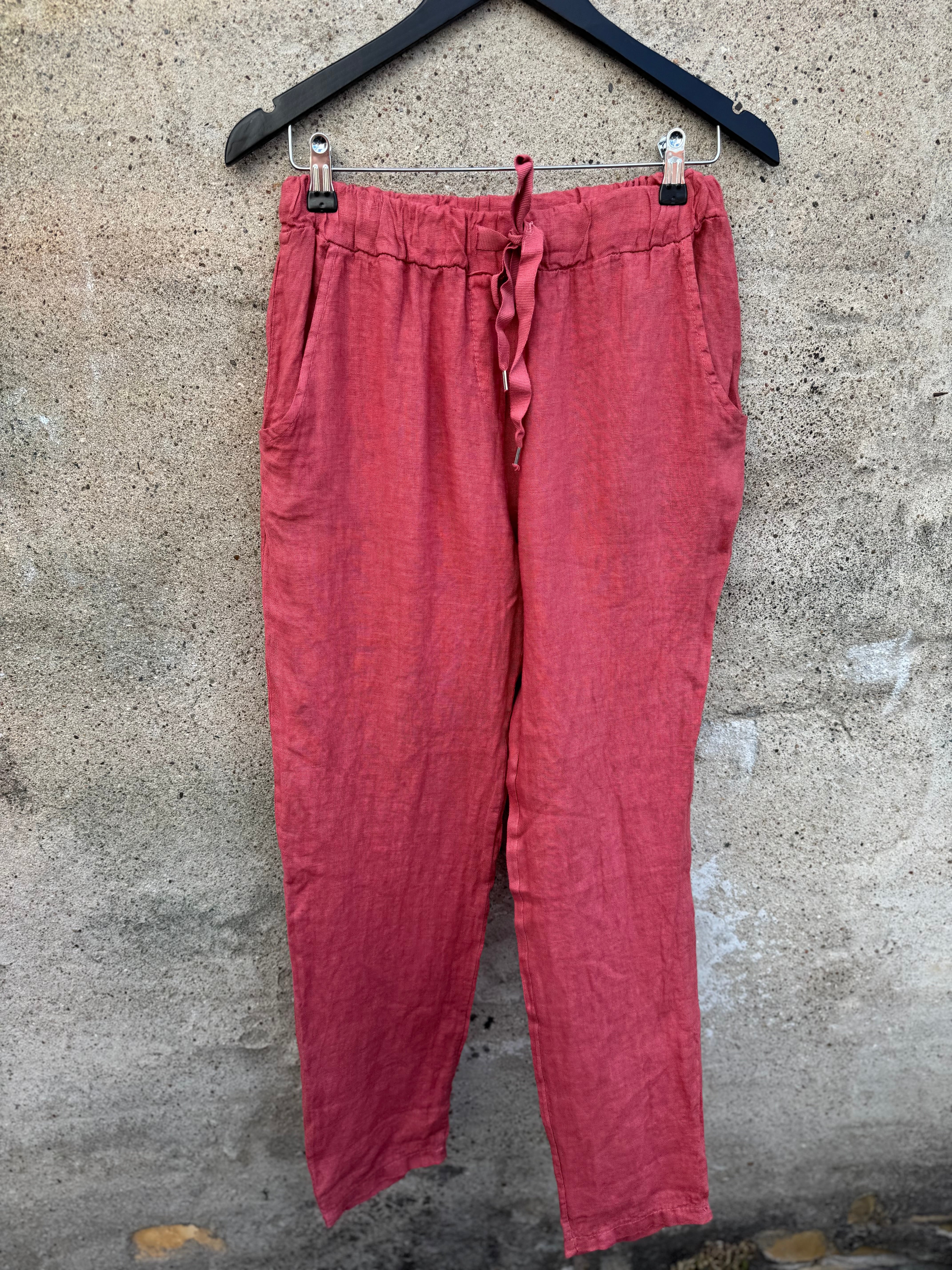Boho Love Abigail bukser hør peber