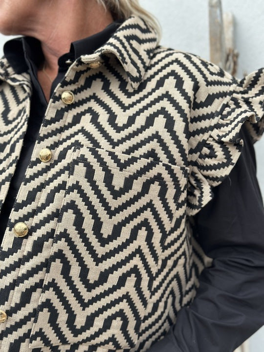 Gaspar 2507312 Toronto waistcoat dark