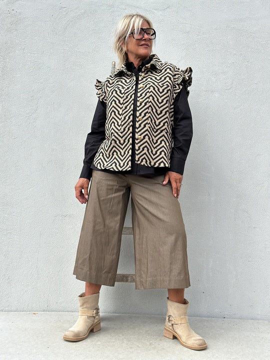 Gaspar 2507312 Toronto waistcoat dark