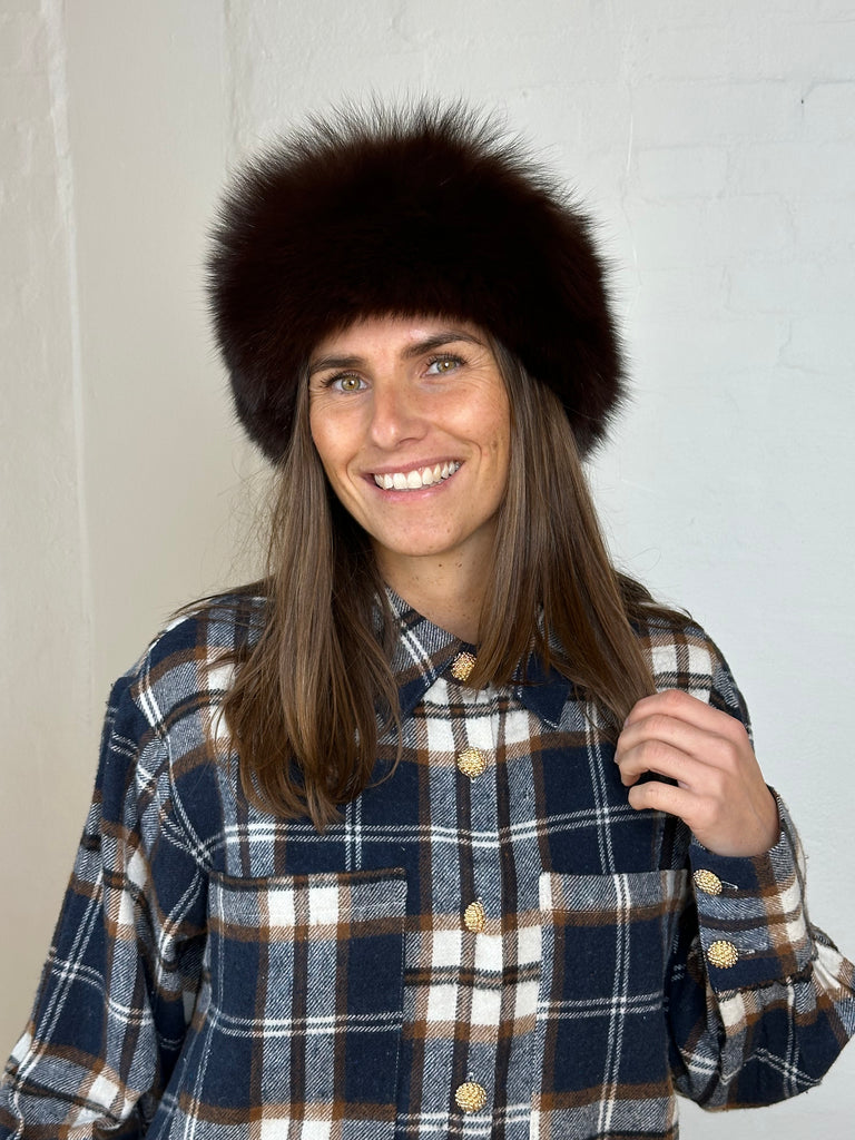 Gaspar 2510327 Malmø check skjorte dark