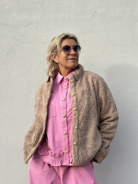 Gaspar 2510505 Harlem duffy jacket sand