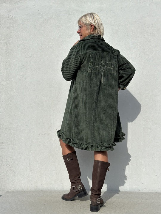 Gaspar 2510704 Rio corduroy kjole bottle