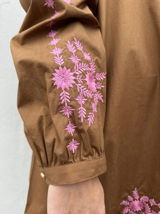 Gaspar 2510710 Berlin dress nougat