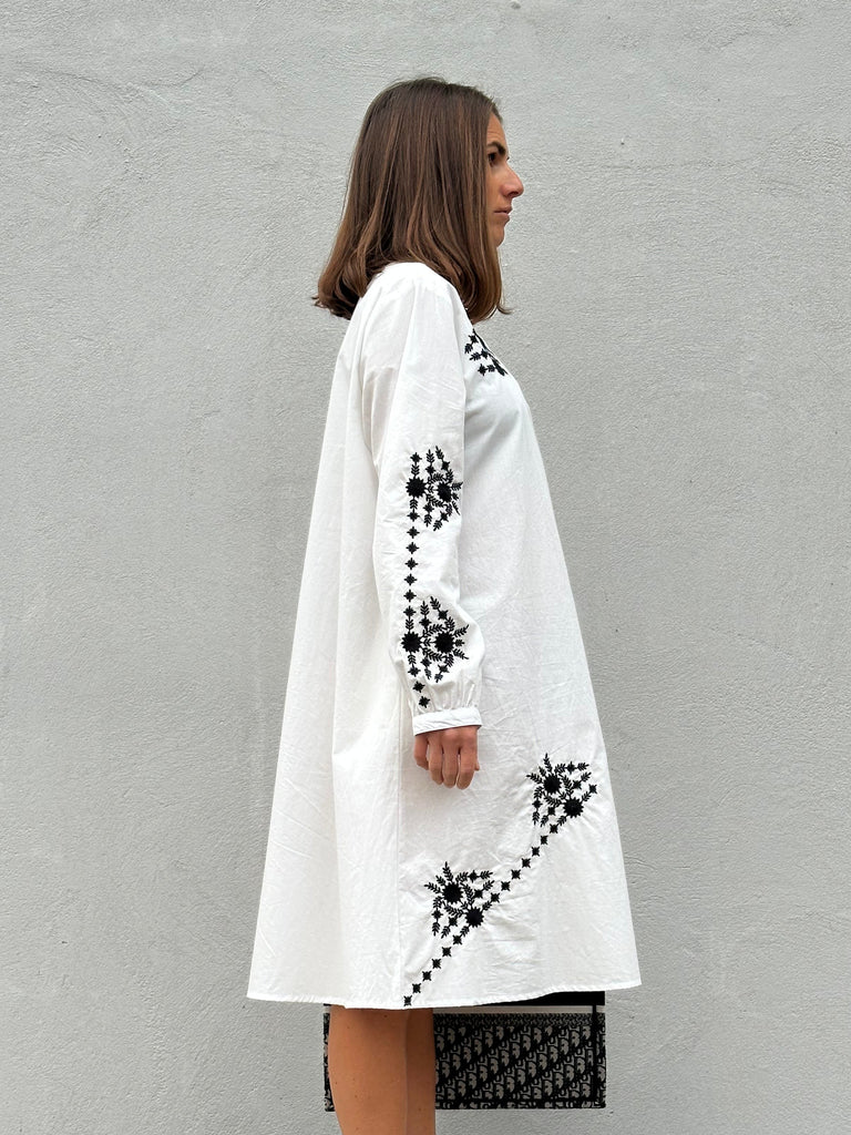 Gaspar 2510710 Berlin dress white