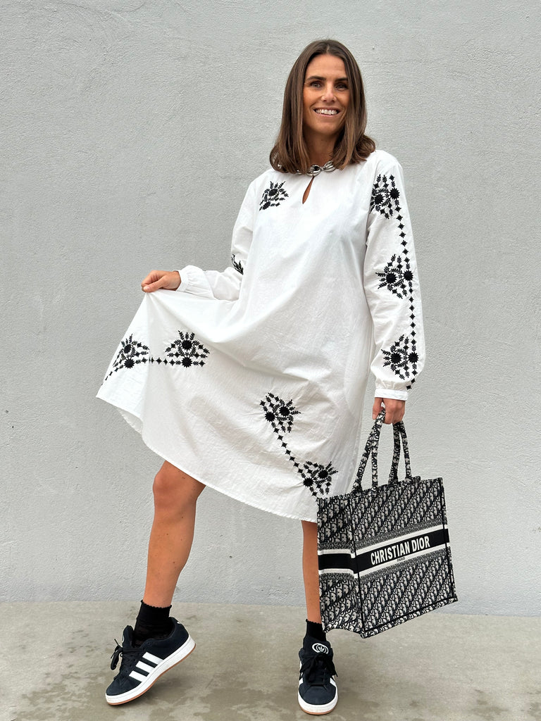 Gaspar 2510710 Berlin dress white