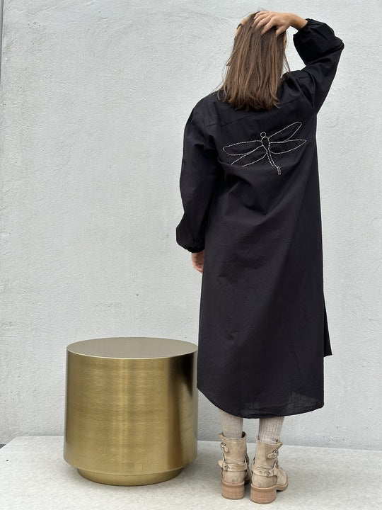 Gaspar 2510713 Kenya dress black