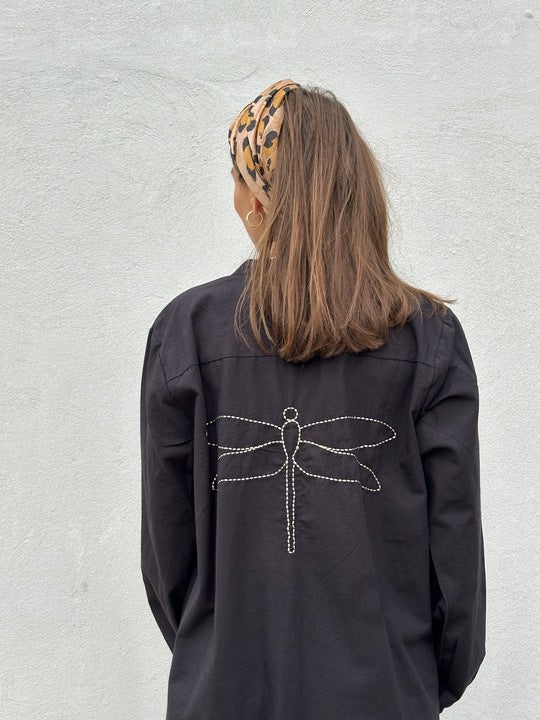 Gaspar 2510713 Kenya dress black