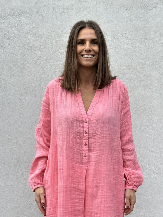 Gaspar 2510719 Miami kaftan coral