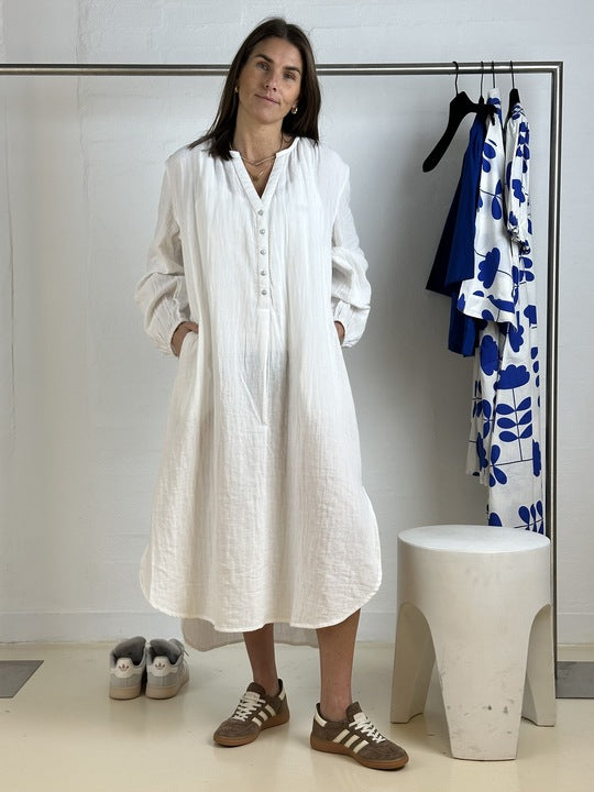 Gaspar 2510719 Miami kaftan white