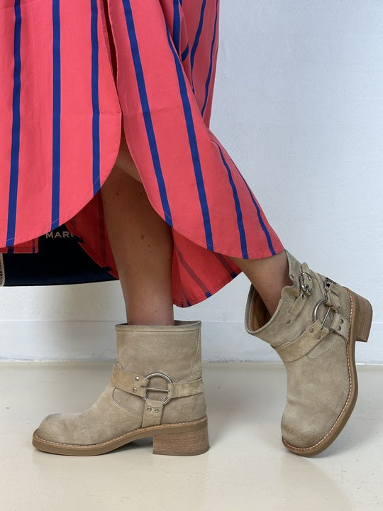 Gaspar 2510720 Miami stripe kaftan pink