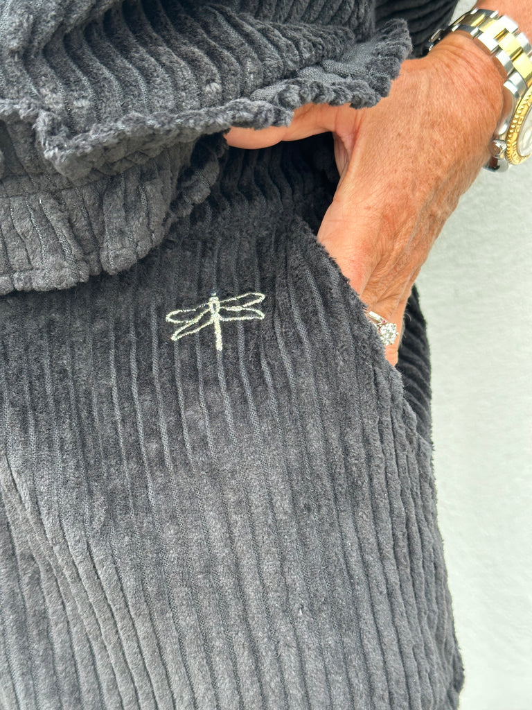 Gaspar 2510901 Colorado corduroy black