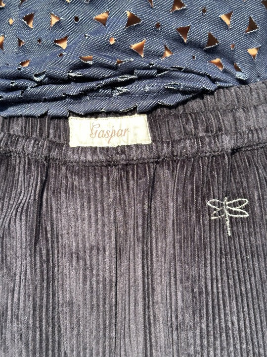 Gaspar 2510904 Honolulu corduroy pants grey