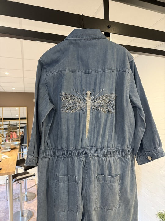 Gaspar 2510915 Belize jumpsuit blue