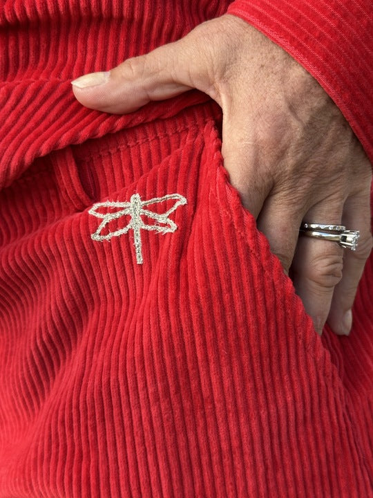 Gaspar 2510920 Colorado corduroy red