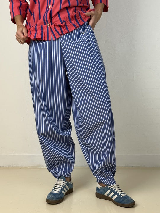Gaspar 2510923 Colorado stripe pants blue
