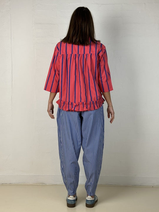 Gaspar 2510923 Colorado stripe pants blue