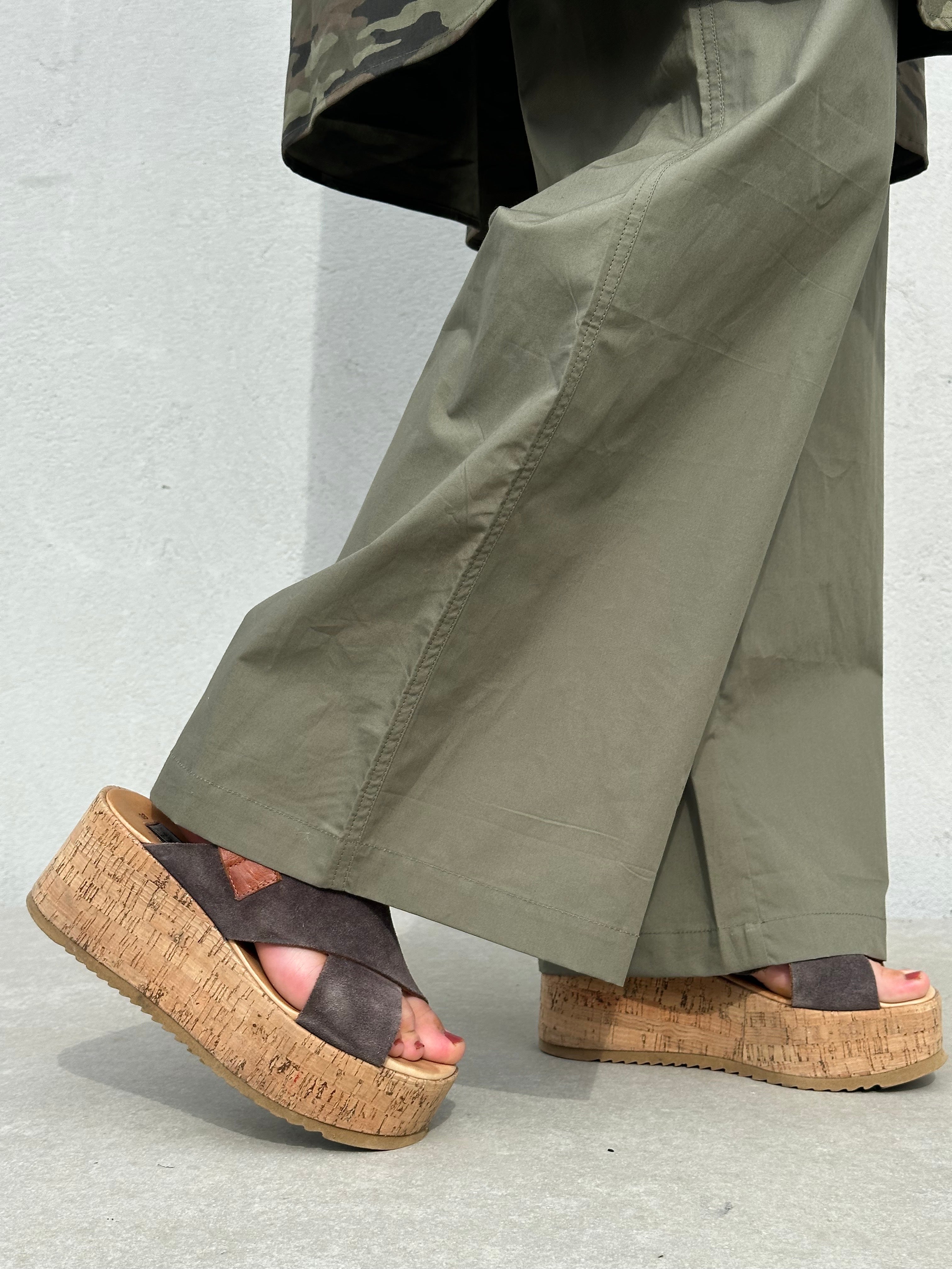 Gaspar 2510925 Honolulu poplin pants dusty green