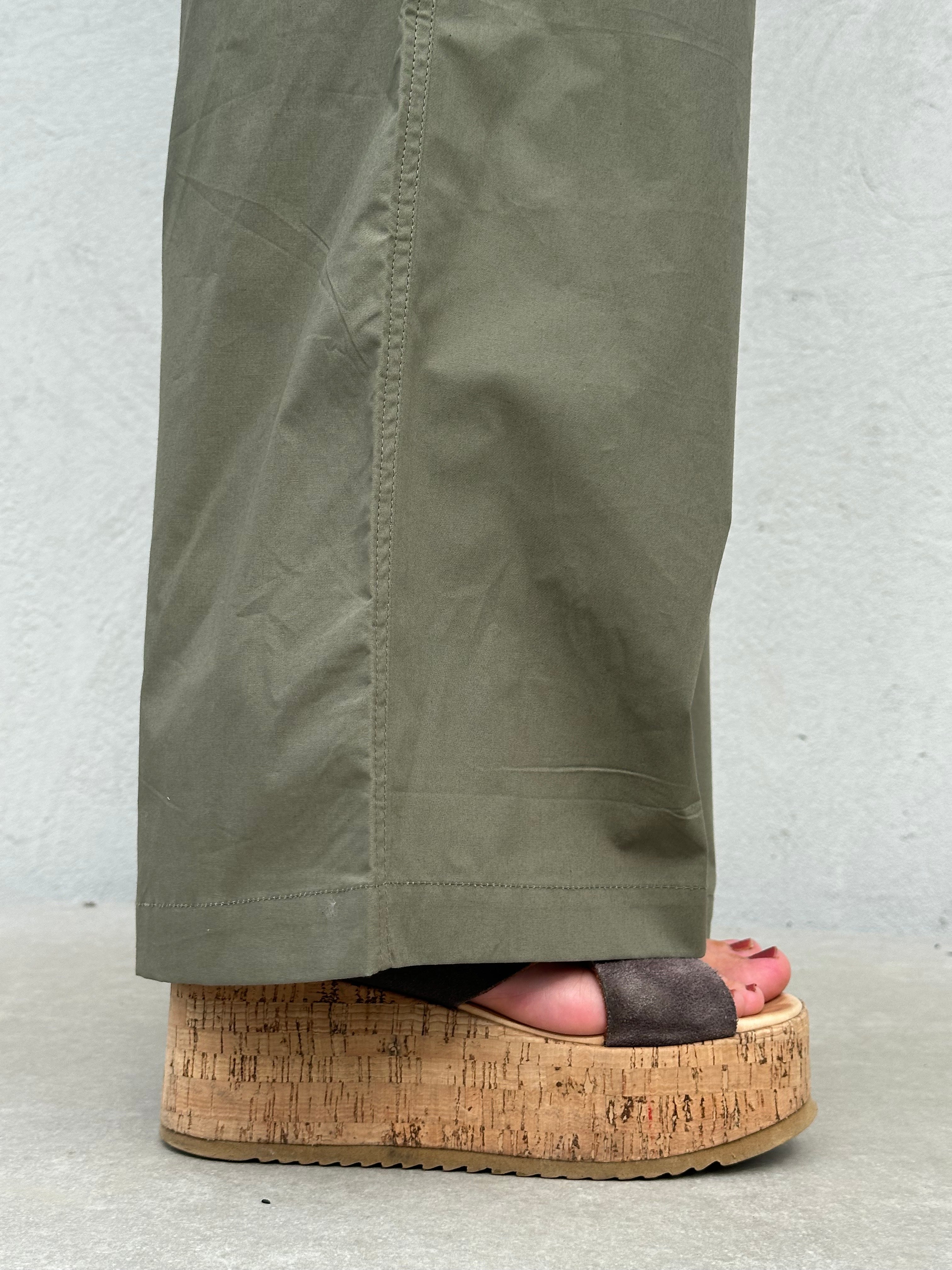 Gaspar 2510925 Honolulu poplin pants dusty green