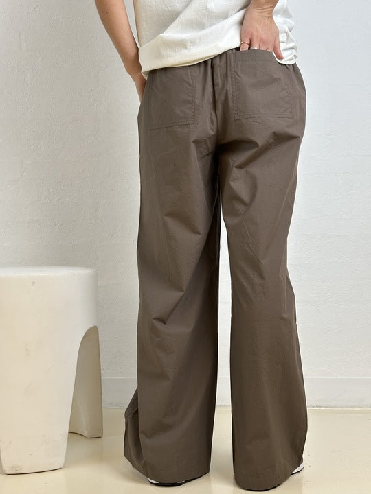 Gaspar 2510925 Honolulu poplin pants brown