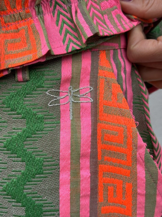 Gaspar 2510930 Colorado jacquard pink multi