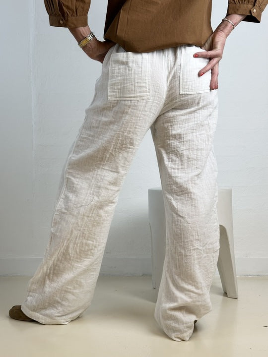 Gaspar 2510932 Samba pants white