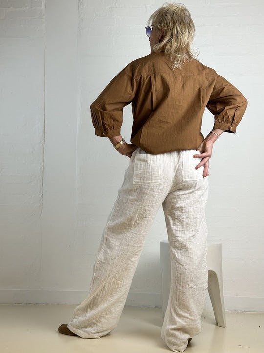 Gaspar 2510932 Samba pants white