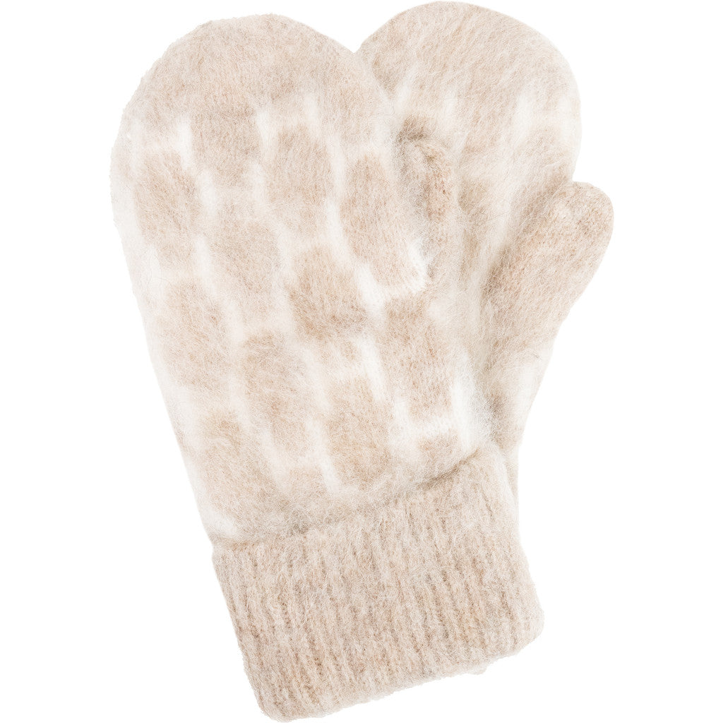 HÈST 2630390872 Gera mittens light brown melange