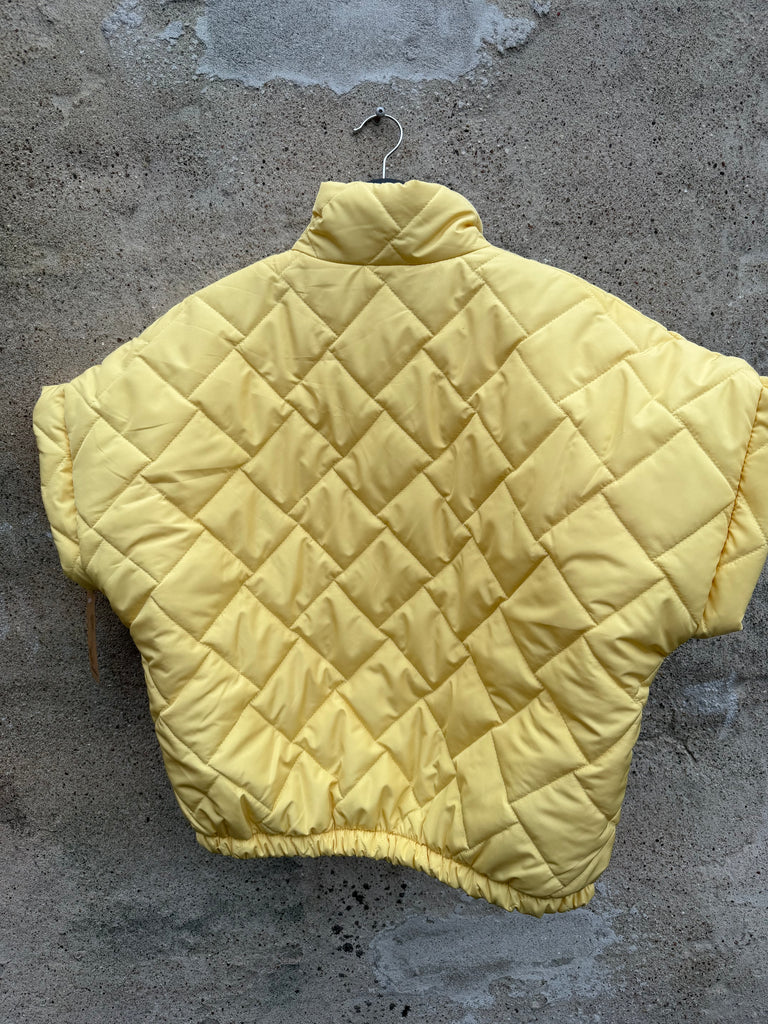 By Engbork Emilia vest quilted yellow