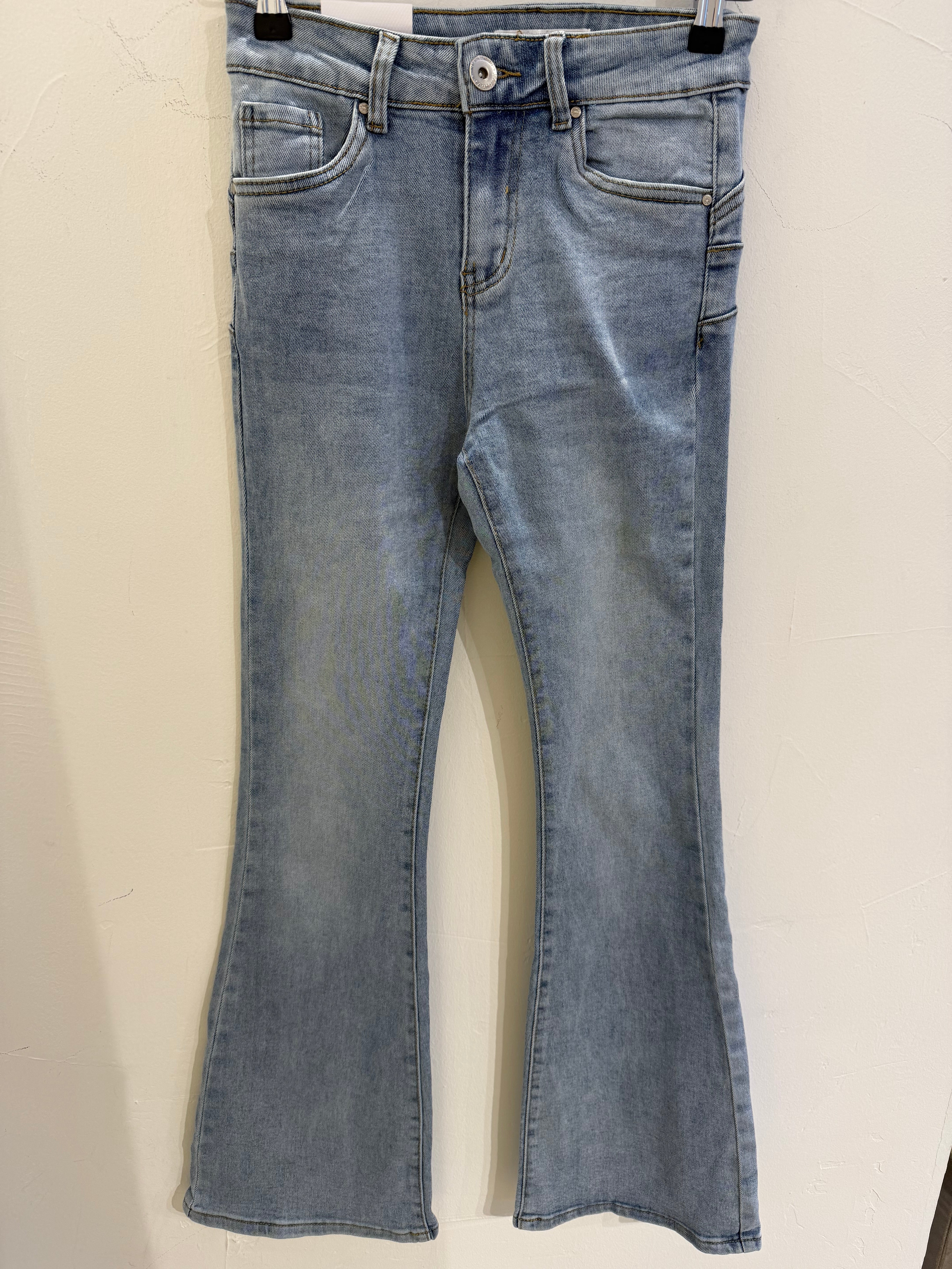 By Engbork DJ2621 jeans flare denim blue