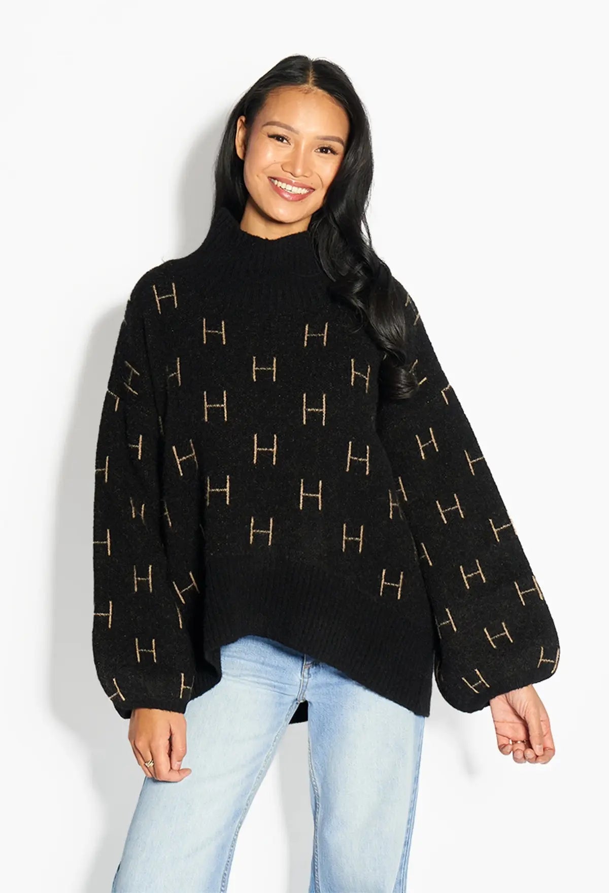 HÈST 1010120101 FAM sweater short black