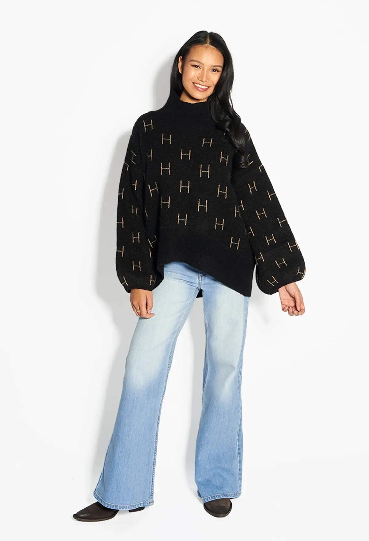 HÈST 1010120101 FAM sweater short black