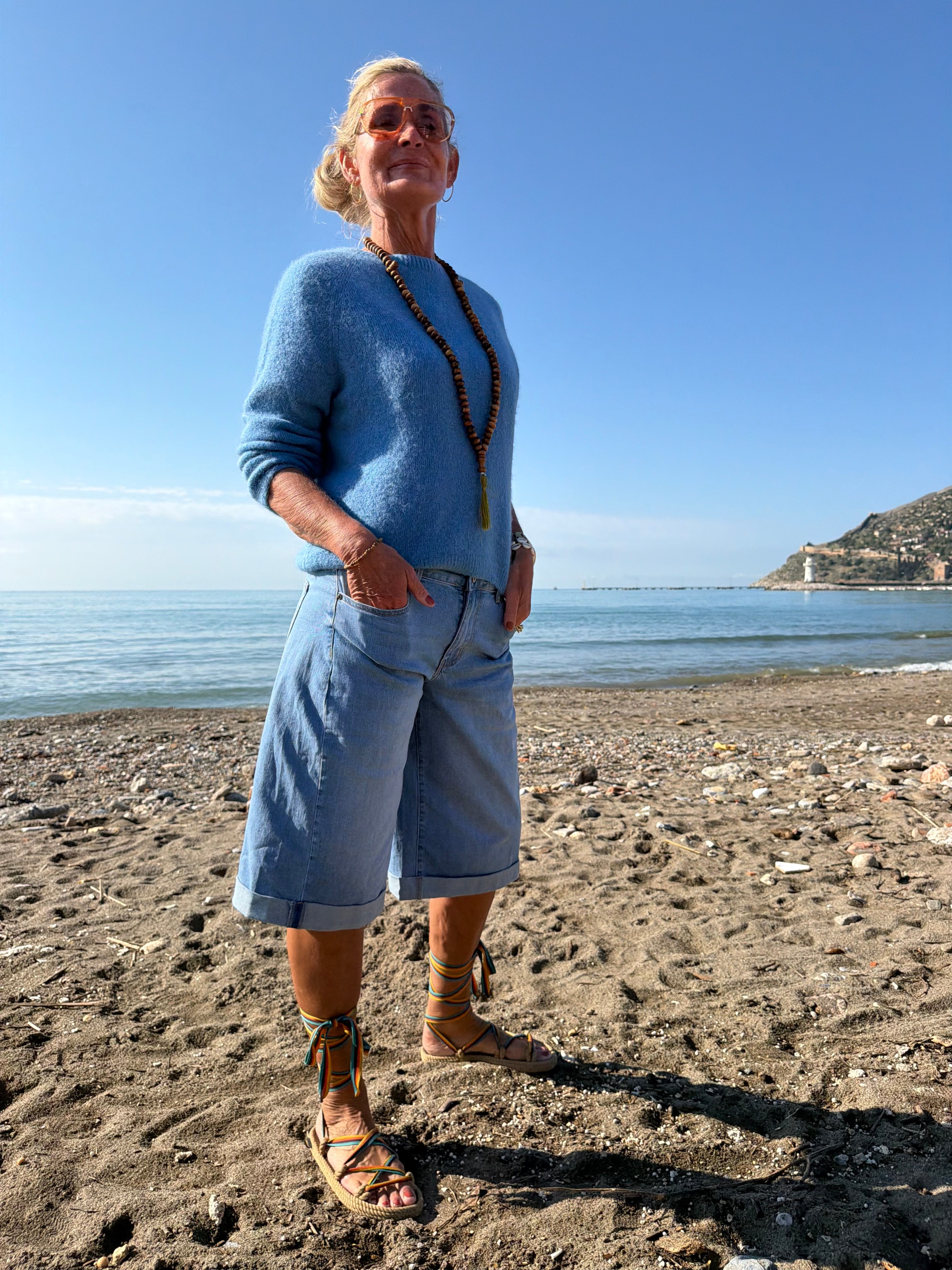 CABANA Living Amilja 1727 shorts denim blue