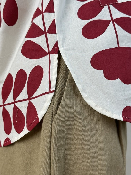 Gaspar 2601309 Malmø print shirt off white