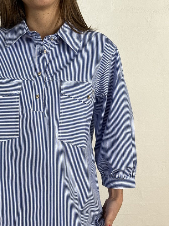 Gaspar 2601347 Oslo stripe shirt blue