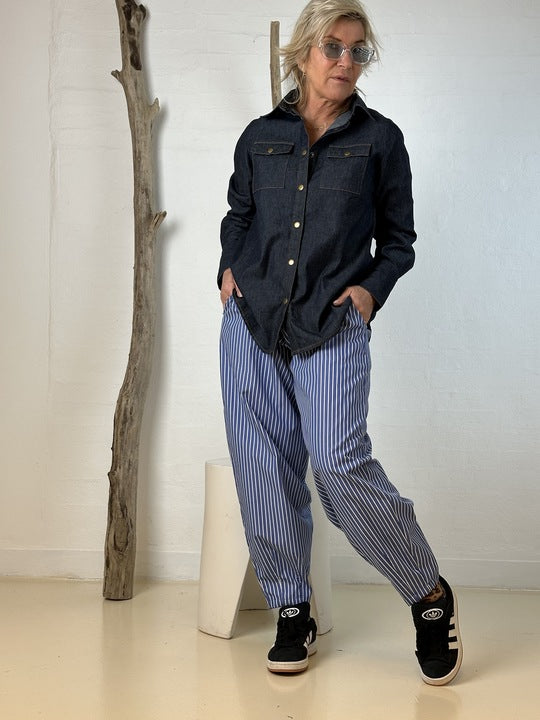 Gaspar 2601316 Lyon denim shirt dark