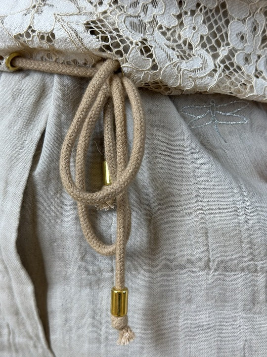 Gaspar 2601318 Zanzibar top off white