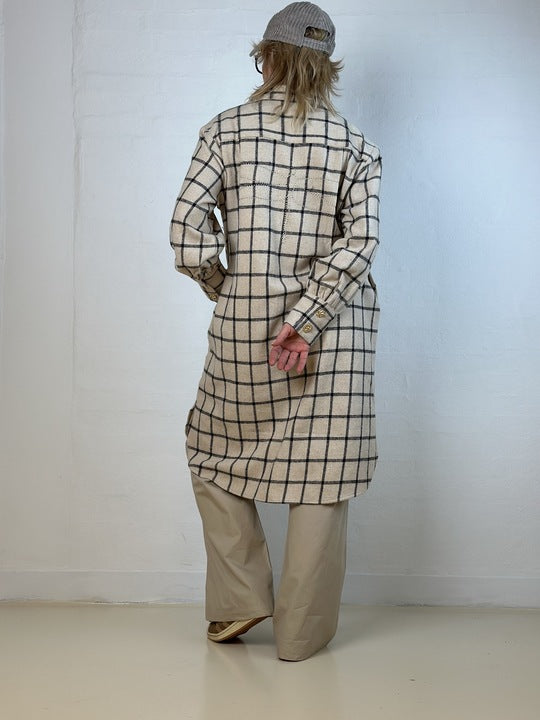 Gaspar 2601326 Aston brushed check nature