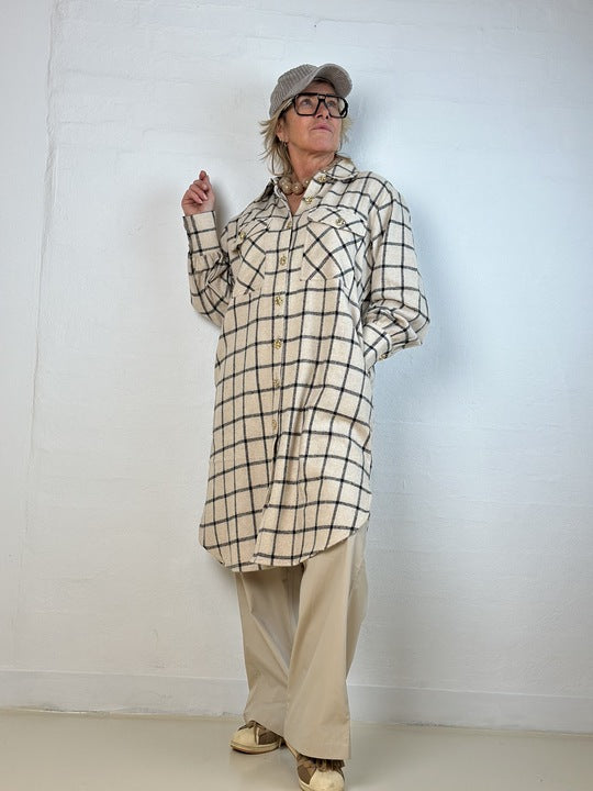 Gaspar 2601326 Aston brushed check nature