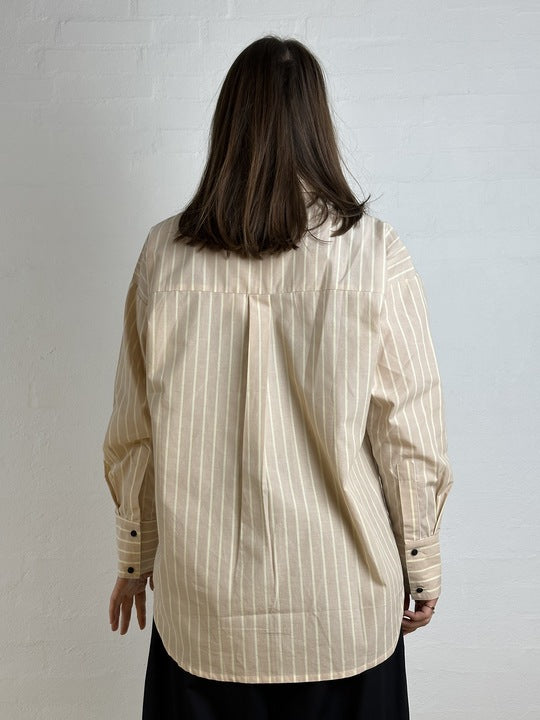 Gaspar 2610328 Skagen shirt stripe sand