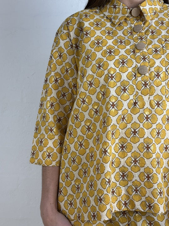 Gaspar 2601340 Porto blouse flower