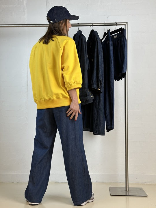 Gaspar 2601344 Fanø swetshirt yellow