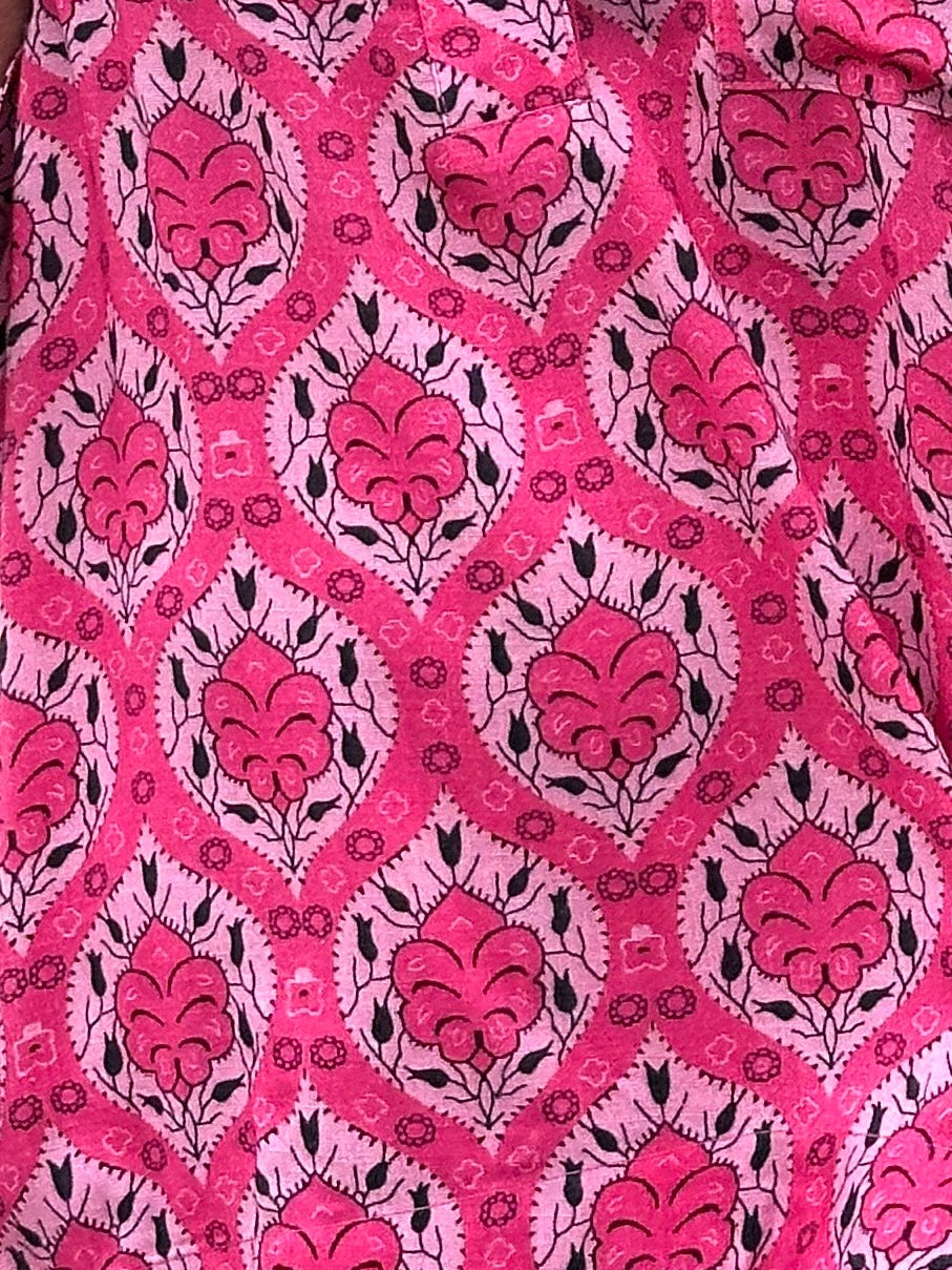 Gaspar 2601728 Tunø dress print pink