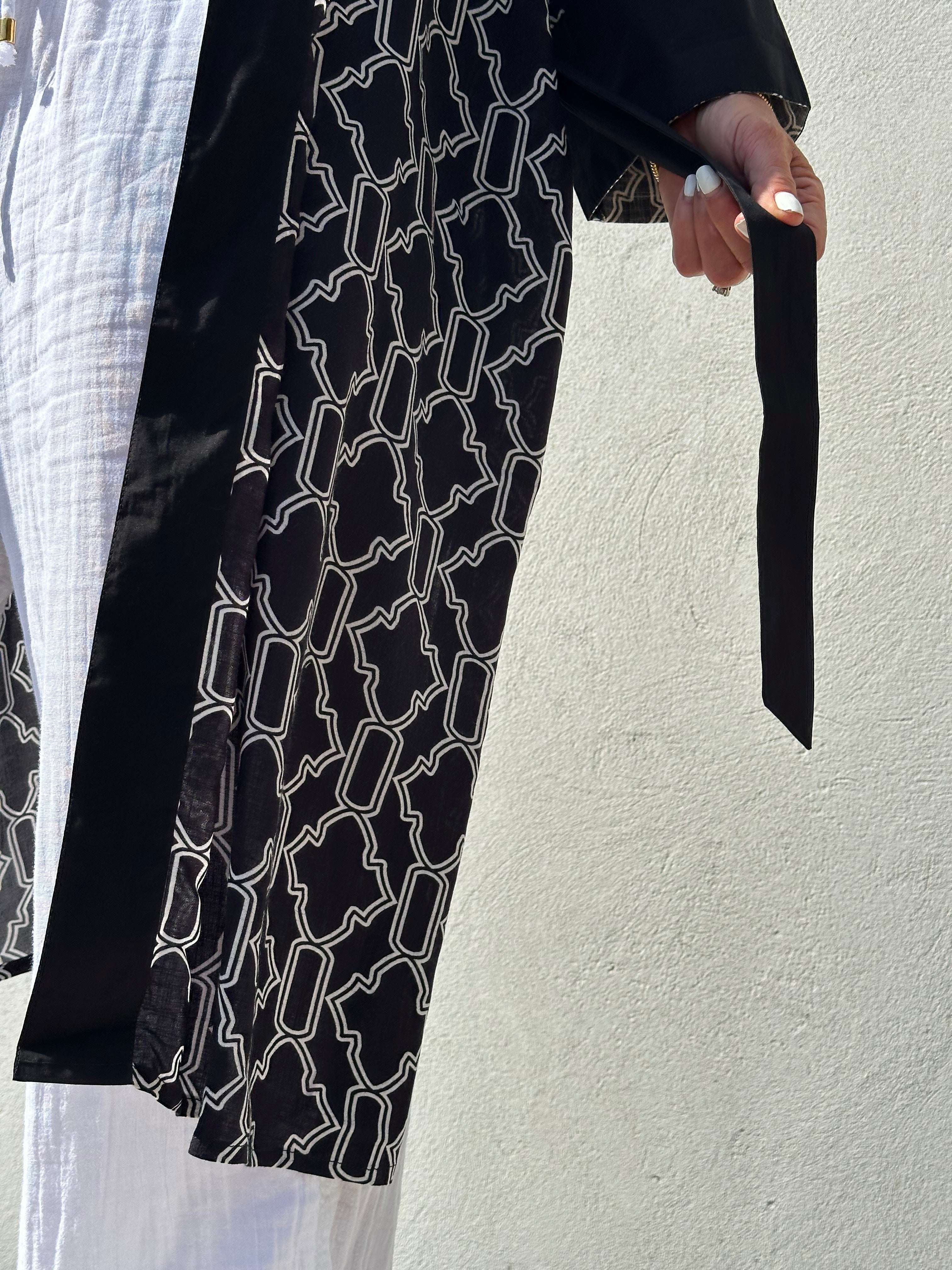 Gaspar 2601501 Yolo kimono black