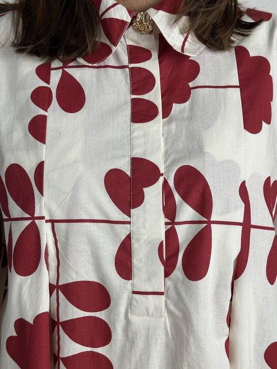 Gaspar 2601701 Bombay print dress