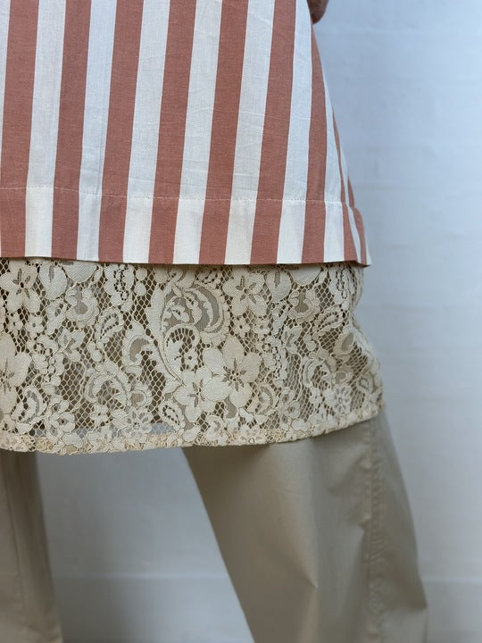 Gaspar 2601703 Mumbai lace dress off white