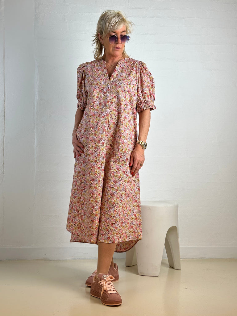 Gaspar 2601712 Tunø dress flower rose