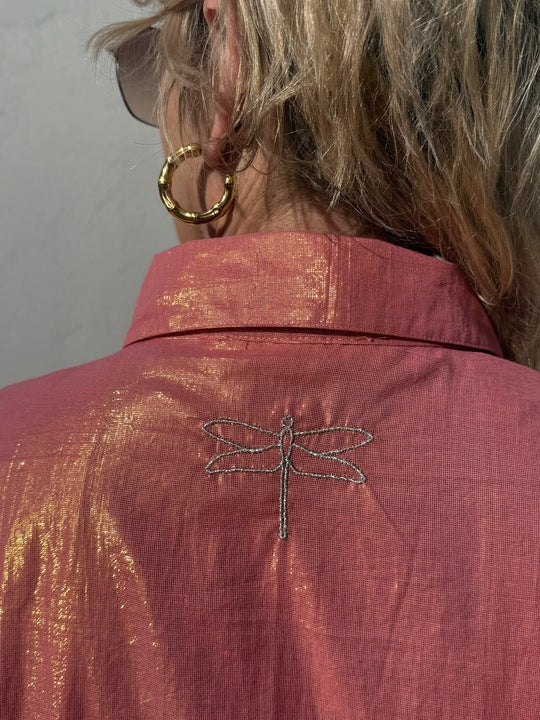 Gaspar 2601715 Bombay dress shiny